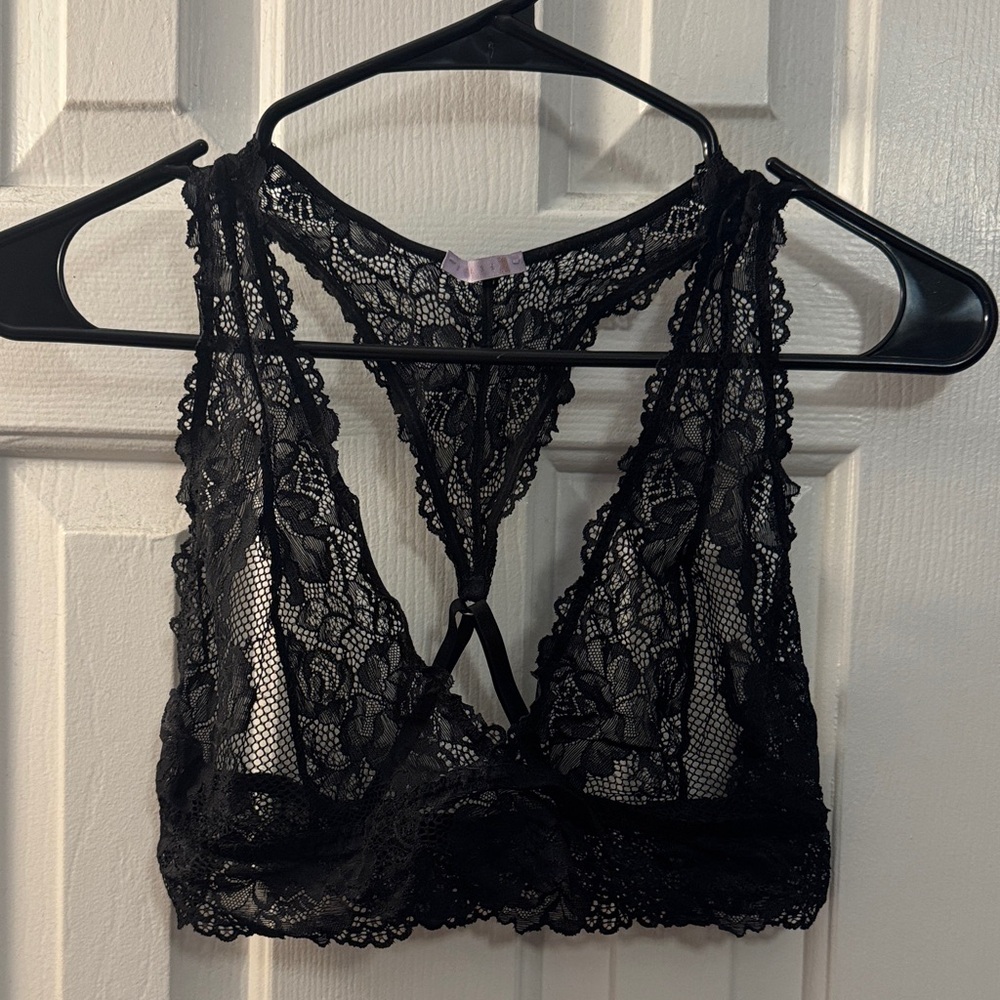 Savage X Fenty Black Lace Bralette